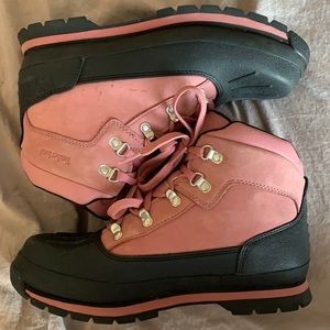 pink size 7 timberland boots